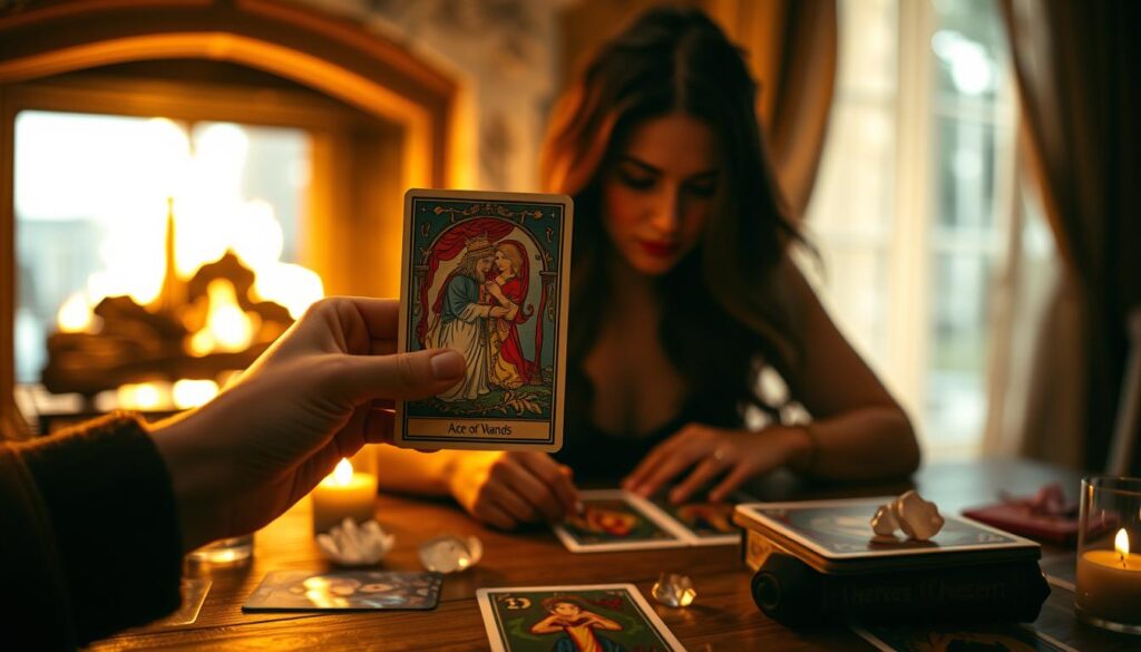 Ace of Wands in love readings