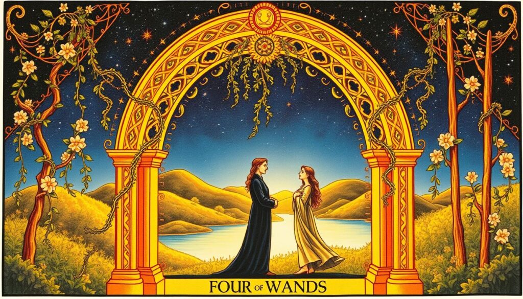 Career and finances tarot card