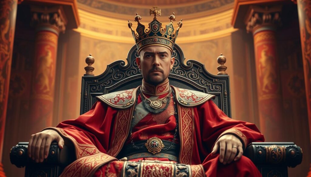 Emperor tarot card