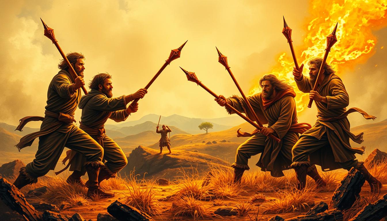 Five of Wands