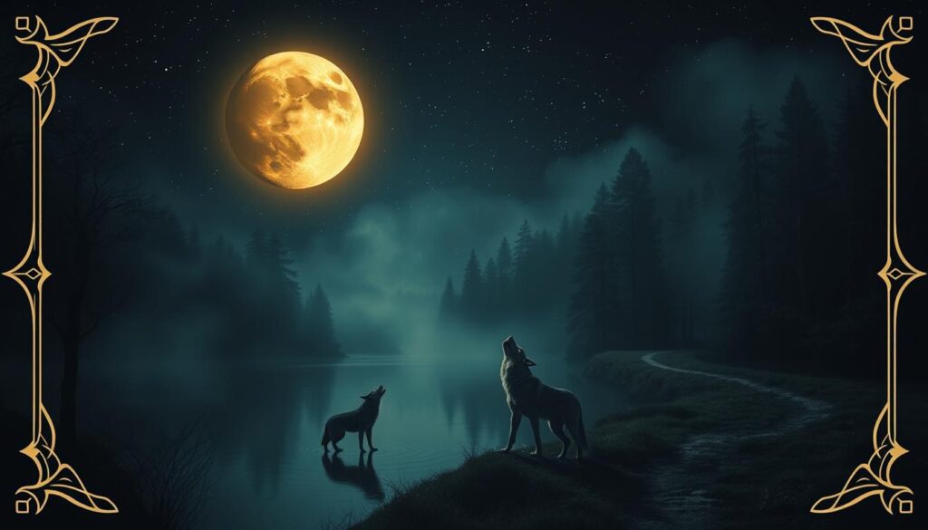 Moon tarot card symbolism