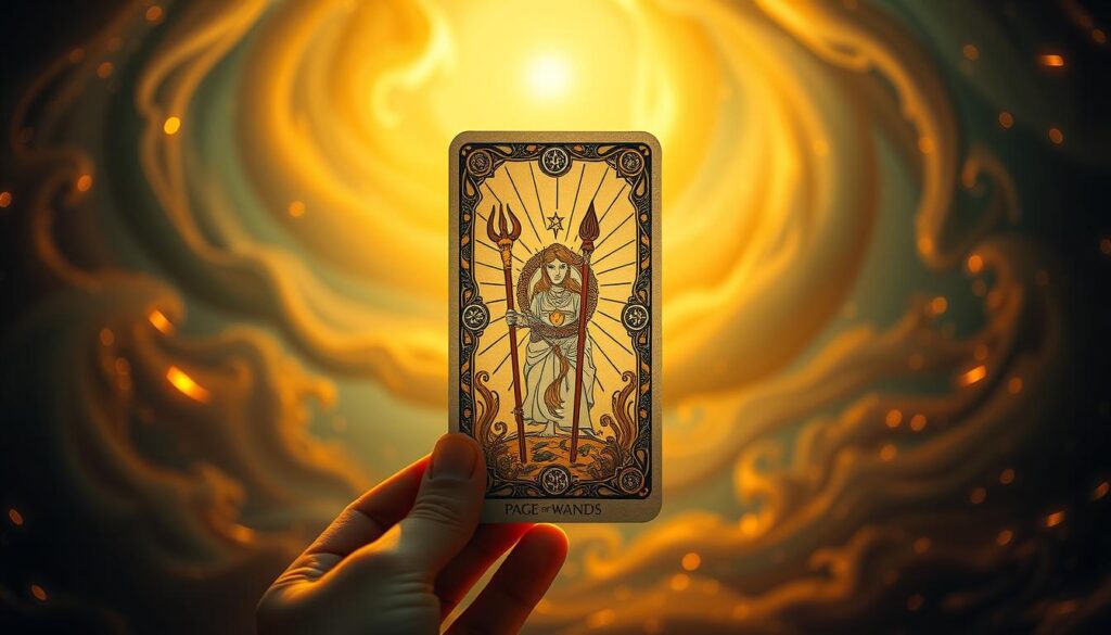 Page of Wands upright meaning