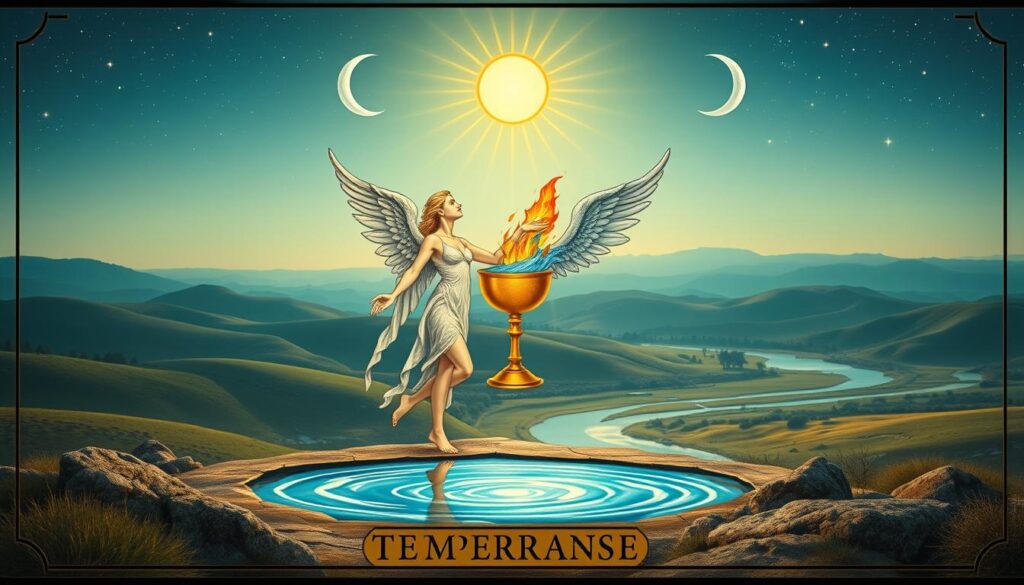 Temperance Tarot card symbolism