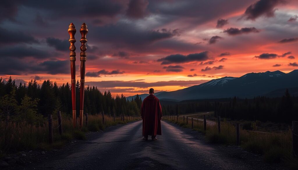 Two of Wands symbolism