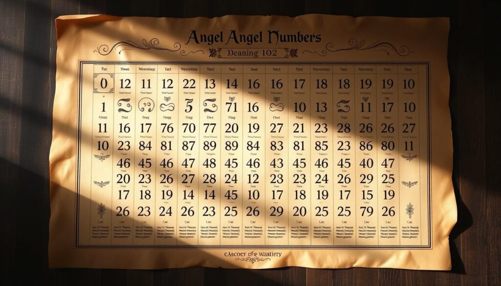 angel number chart