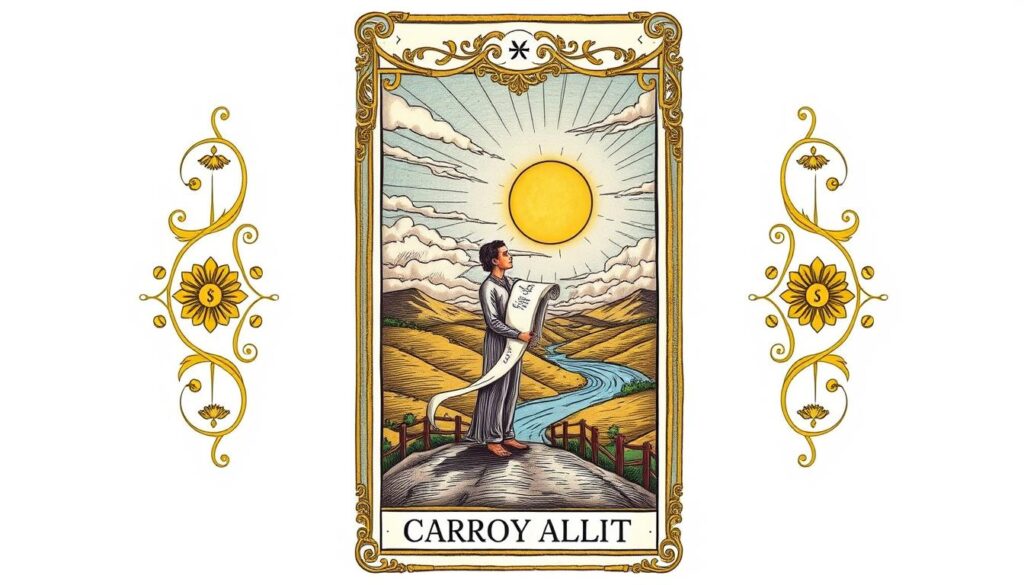 career and finances tarot card