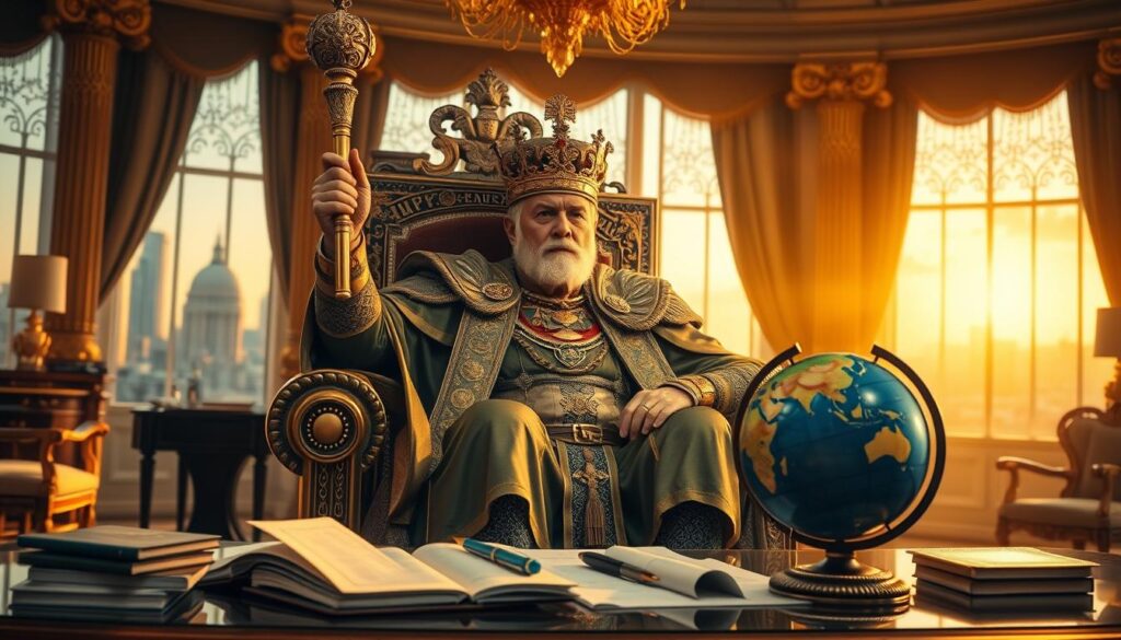 emperor tarot card in career