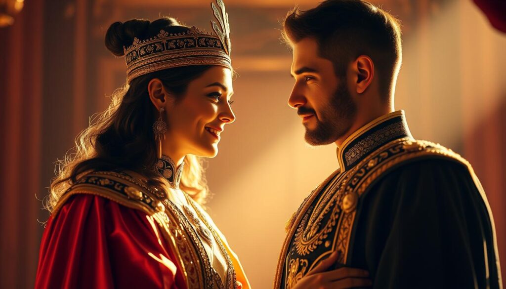 emperor tarot card in love