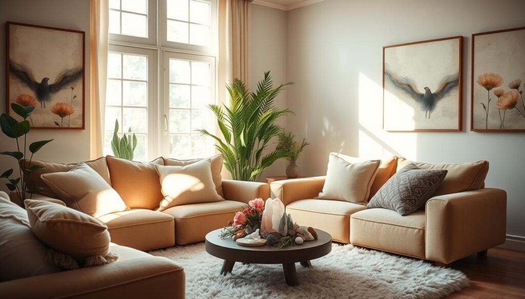 home decor with harmonious energy