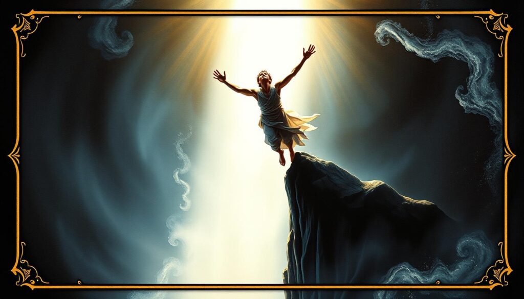 leap faith tarot card