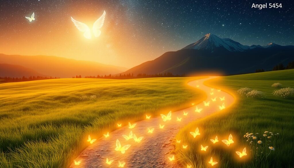 life path influenced by angel number 5454