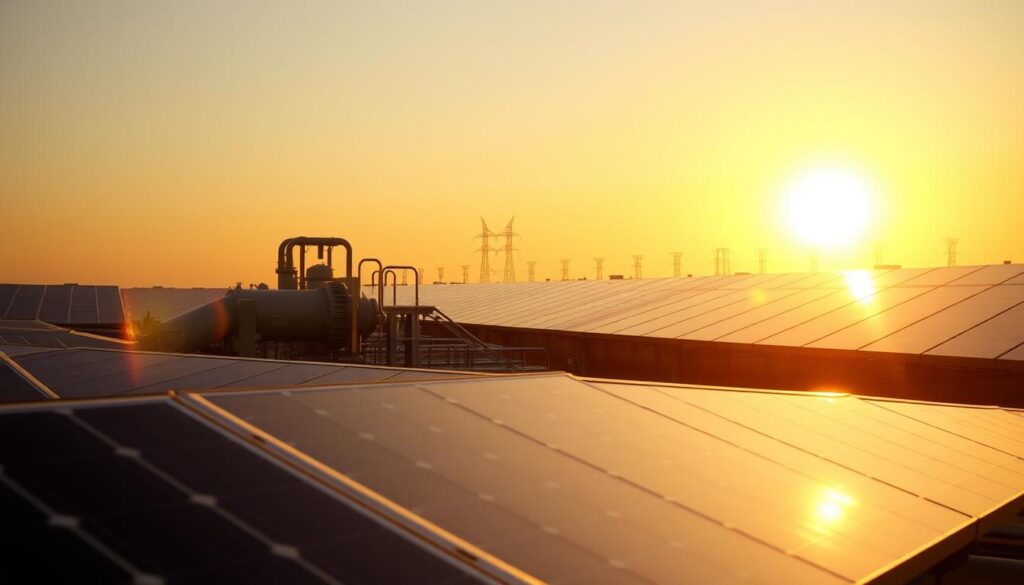 solar energy process