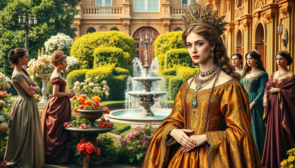 tarot and historical fashion