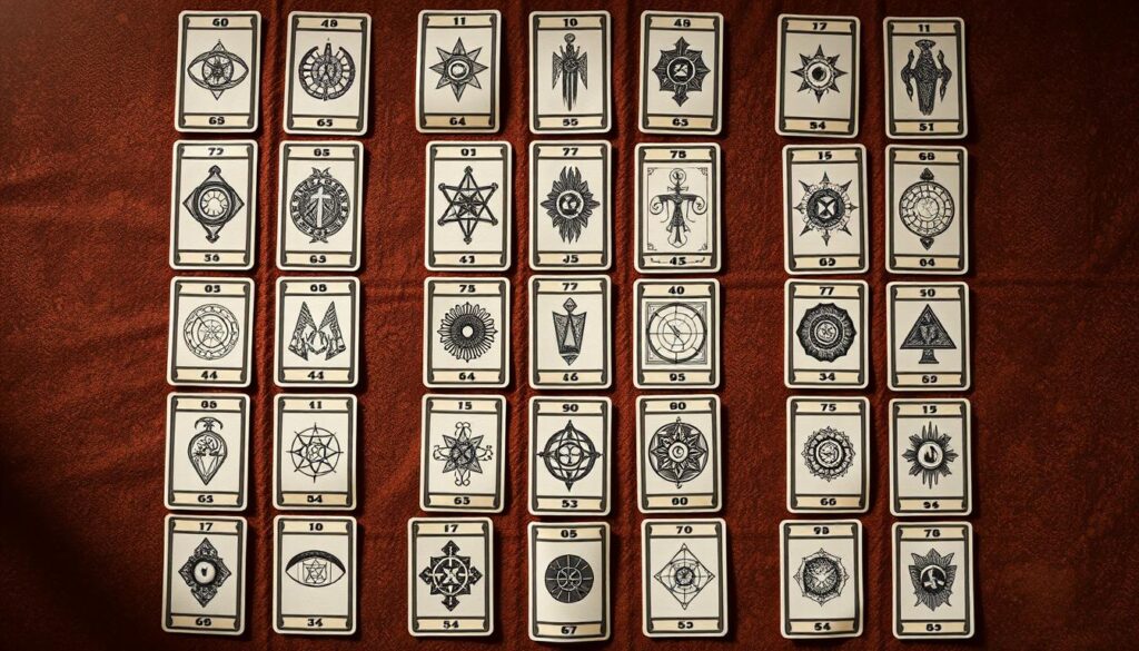tarot deck structure