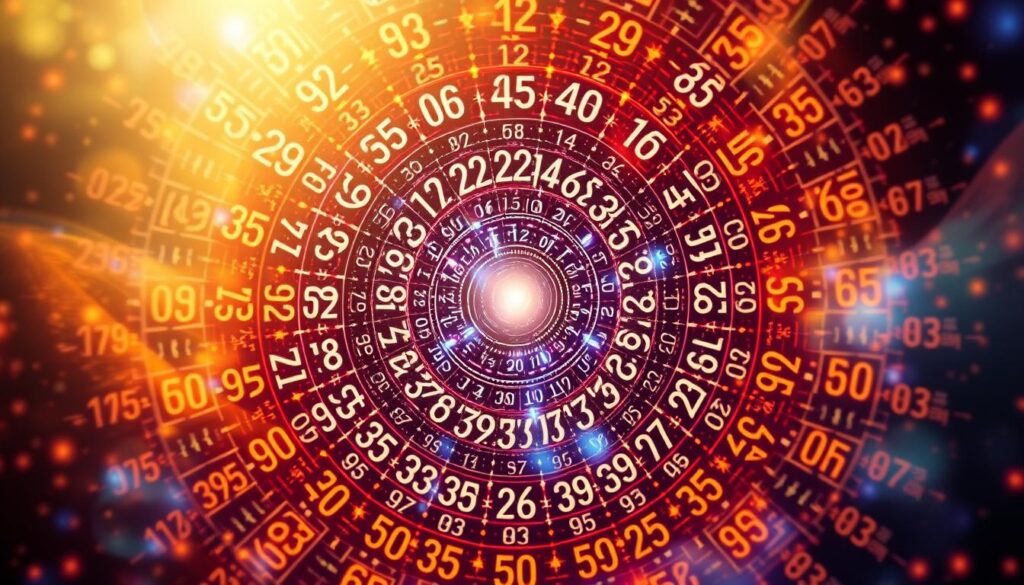 vibrational frequencies of numbers