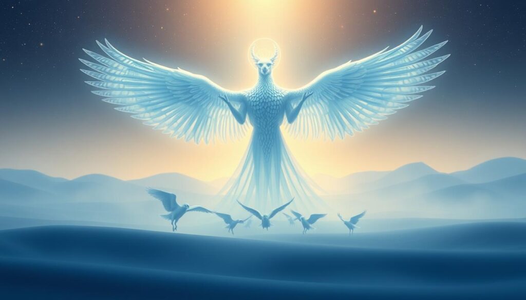 Blue Avian healing frequencies