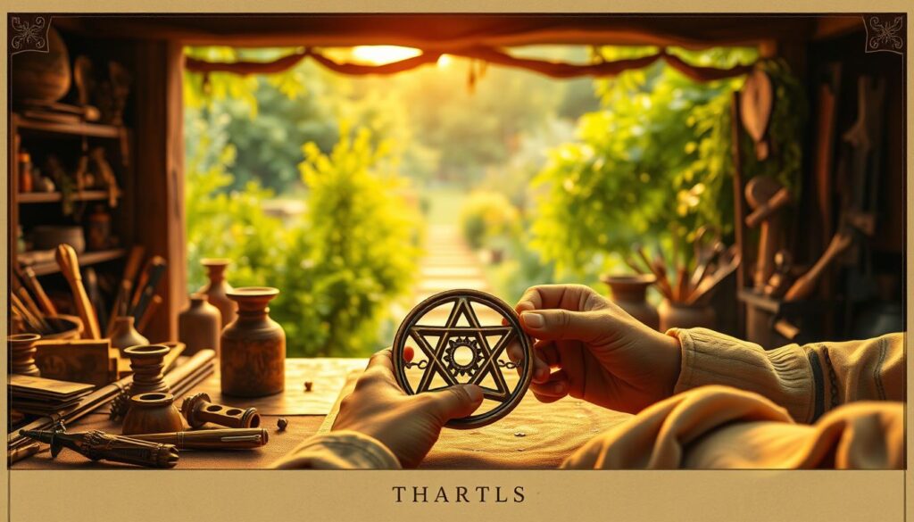 Eight of Pentacles symbolism