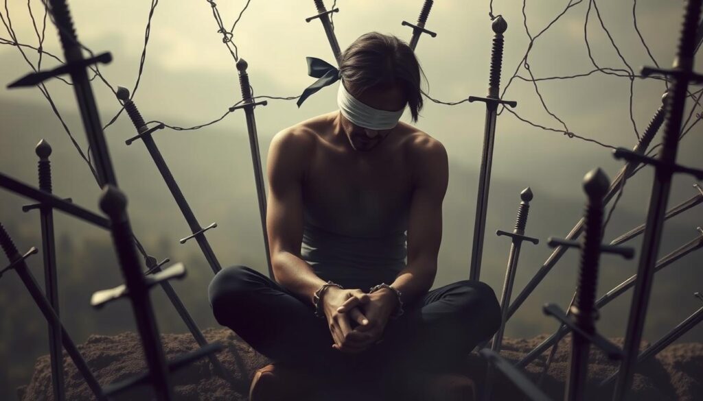 Eight of Swords in relationships