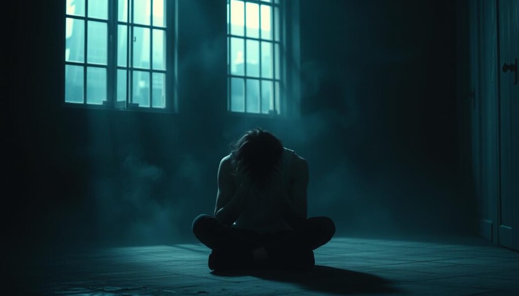 Feeling trapped in mental prison