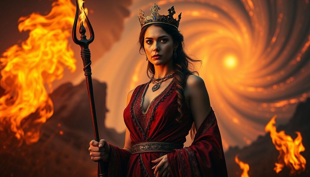 Fiery passion tarot leadership