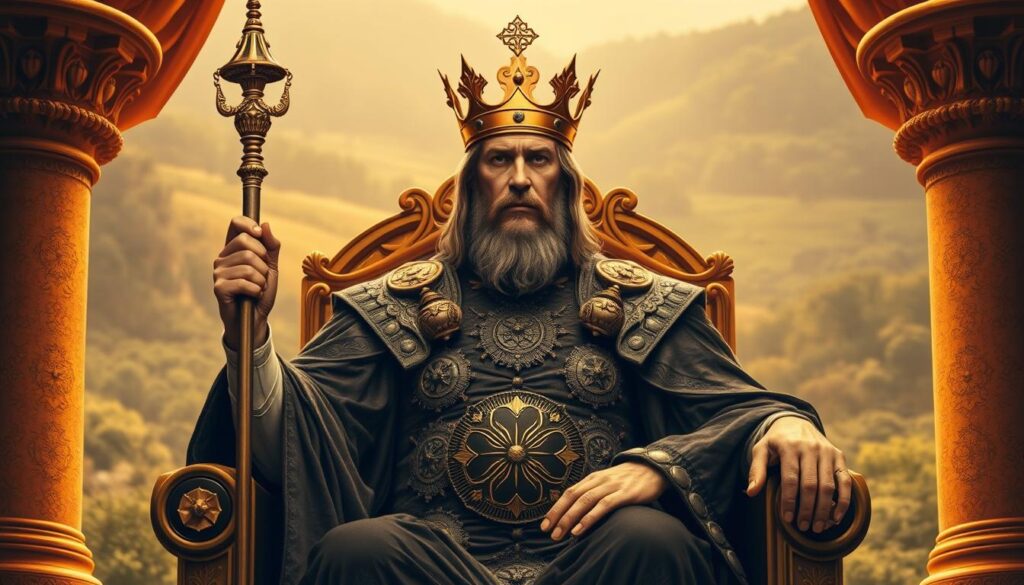 King of Pentacles financial strategy