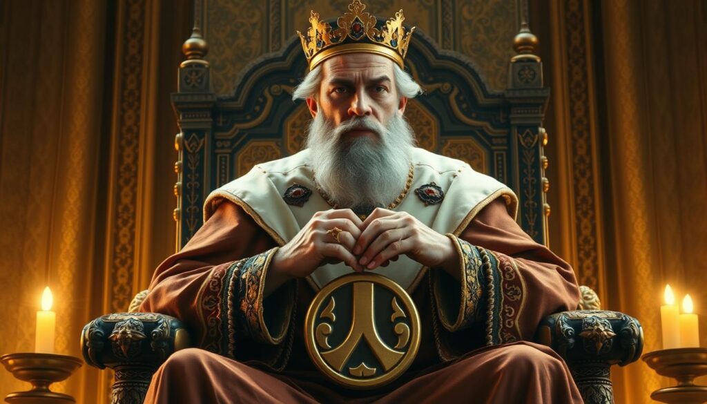 King of Pentacles financial wisdom