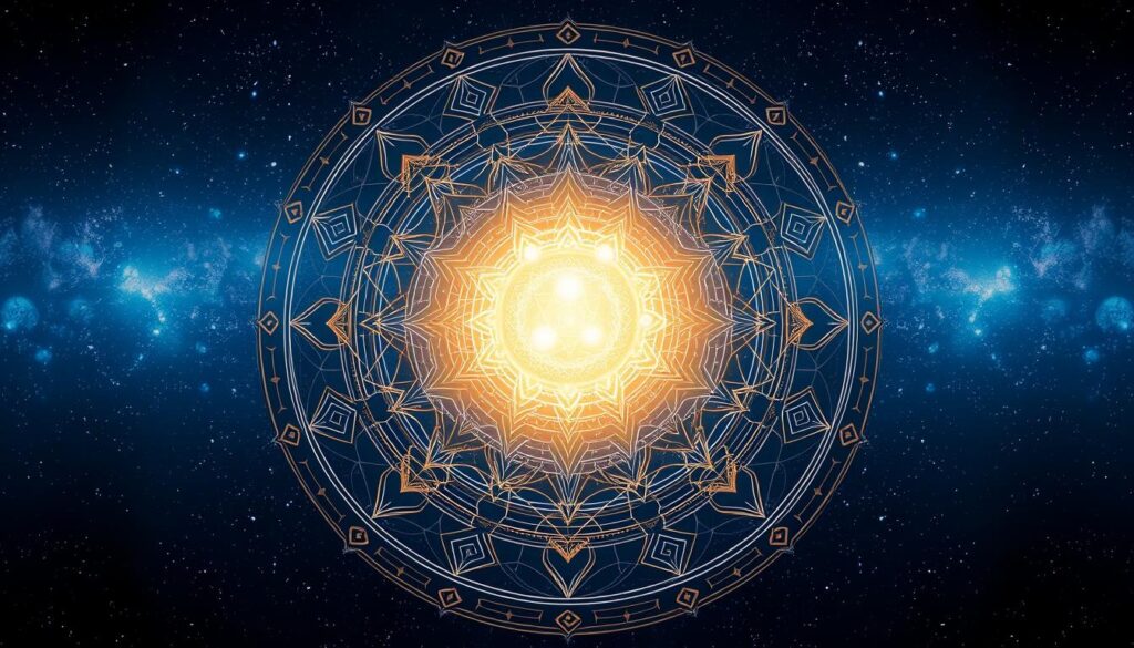 Mandala of Light sacred geometry design