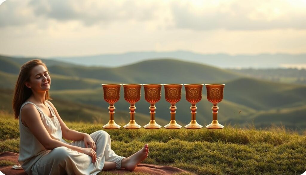 Nine of Cups upright meaning