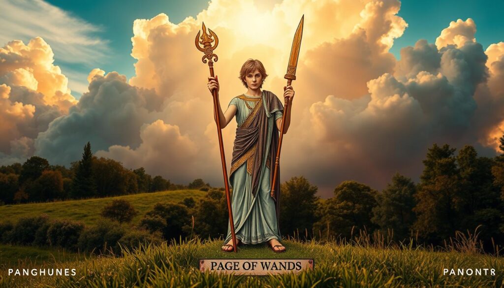 Page of Wands tarot card