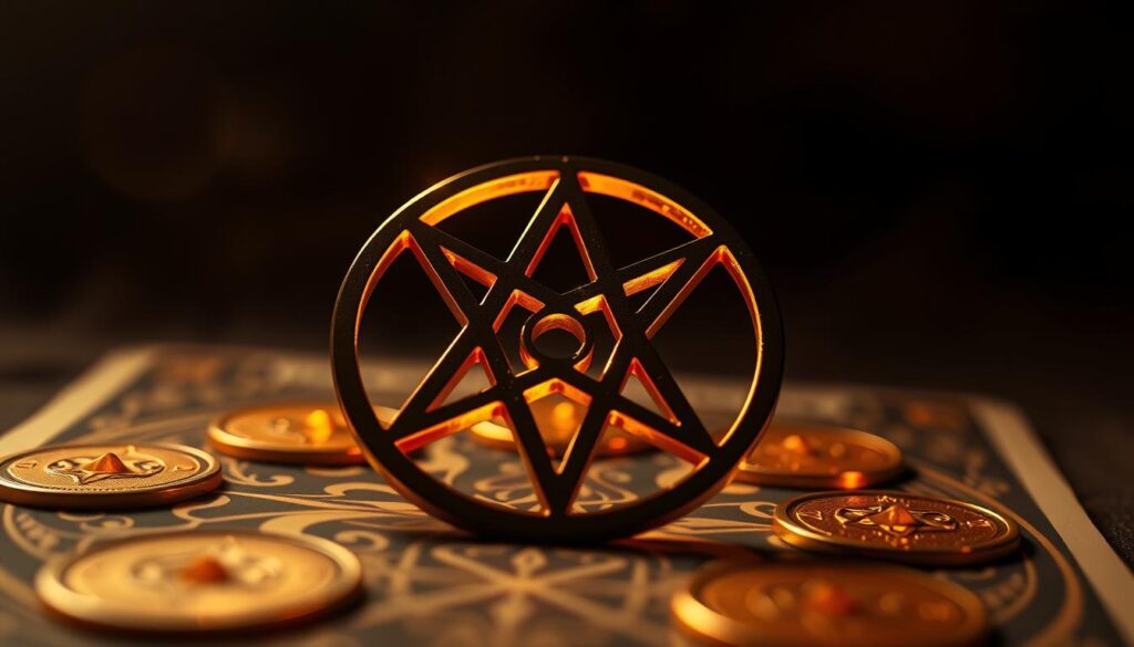 Pentacles tarot card symbolism