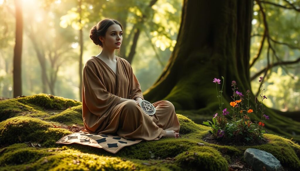 Queen of Pentacles energy practices