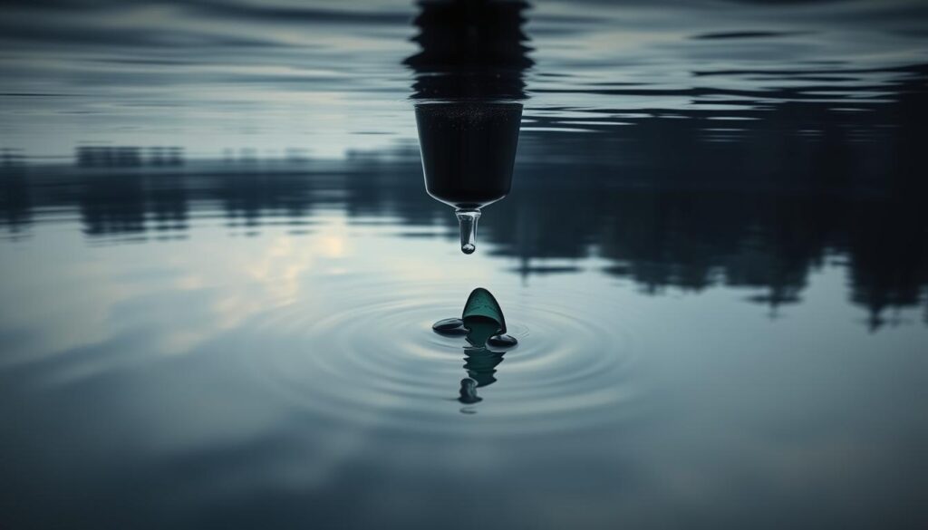 Reversed Ace of Cups tarot card