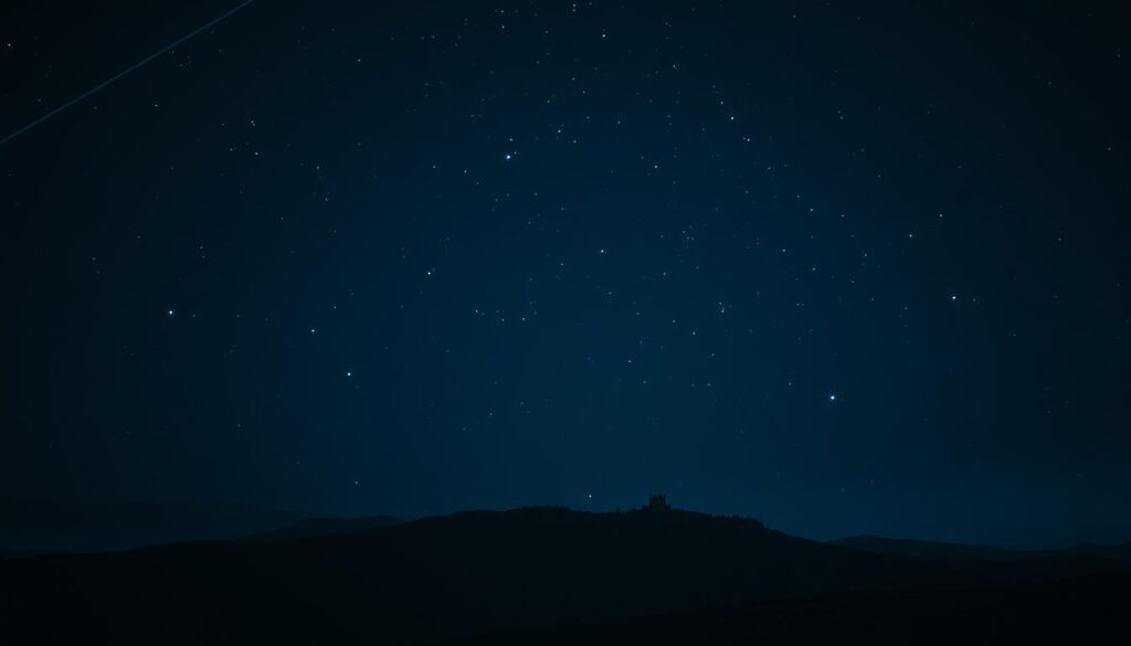 Seven Sisters star cluster in Taurus constellation