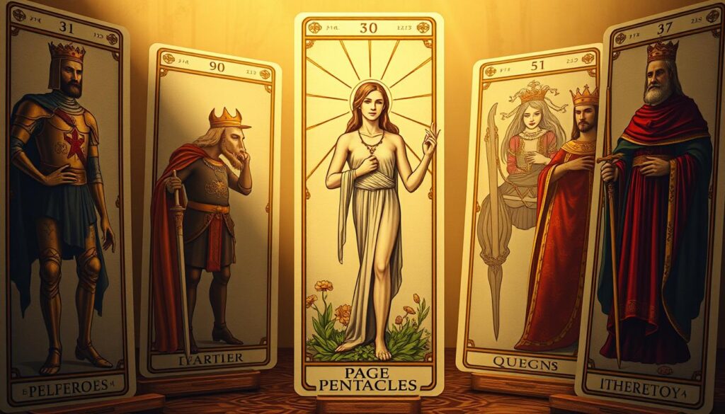 Tarot court cards comparison