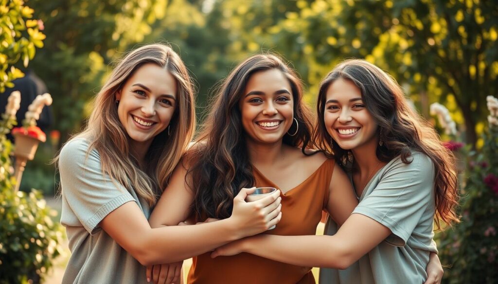 Three of Cups in love and friendship