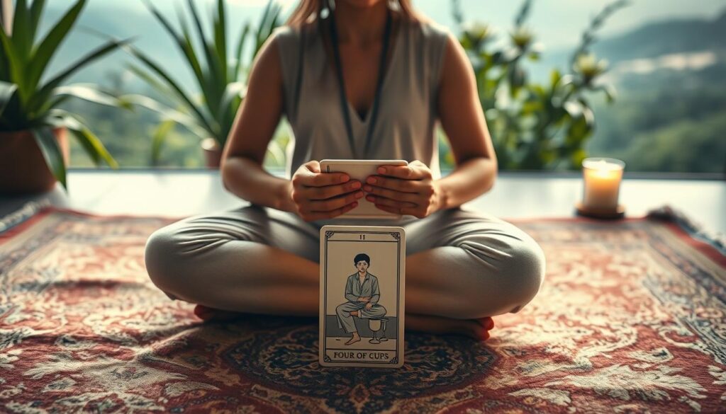 meditation for tarot reflection