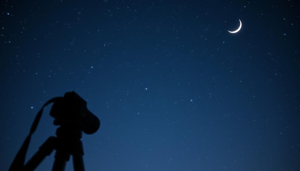 photographing pleiades star cluster