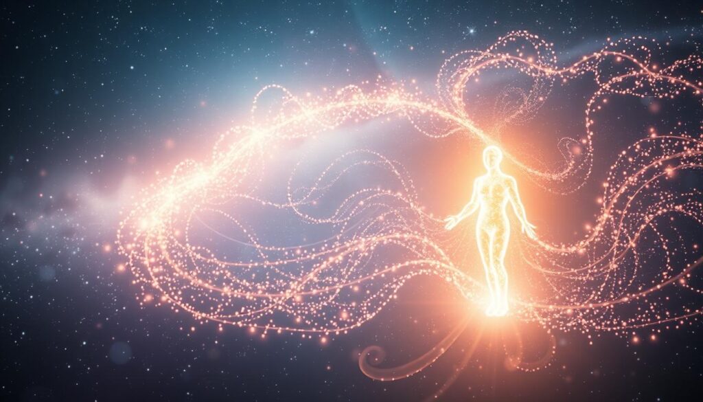 raising vibrational frequency for cosmic connection