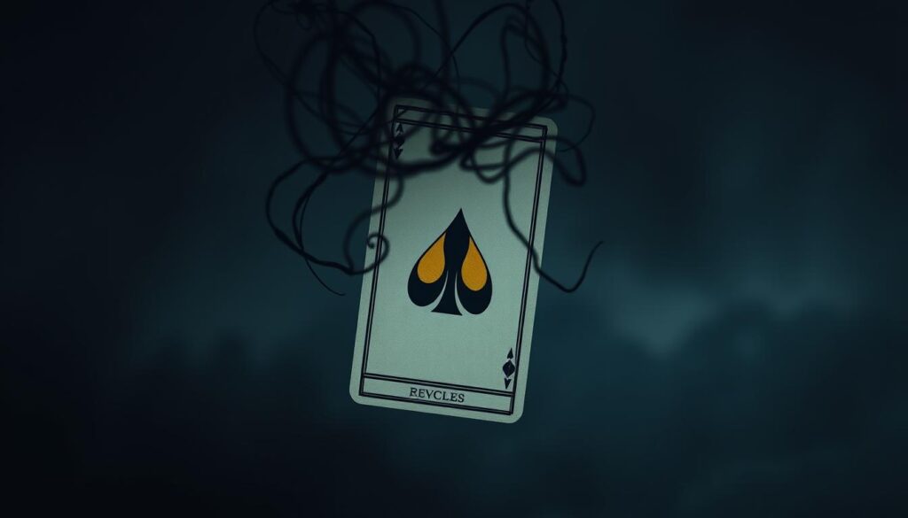 reversed ace pentacles tarot card