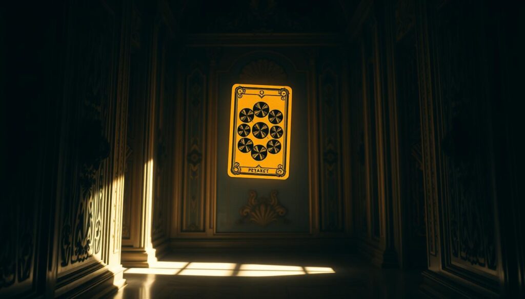 reversed five pentacles tarot card