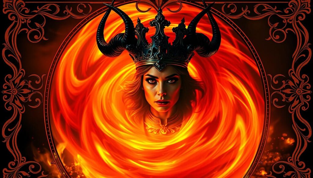 reversed queen wands tarot meaning