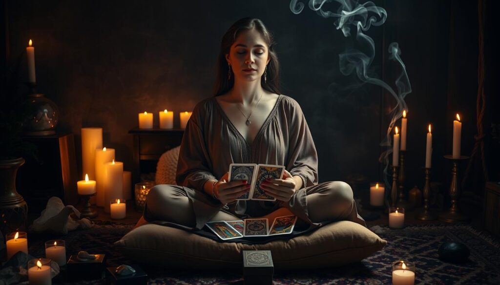 preparing for a psychic reading