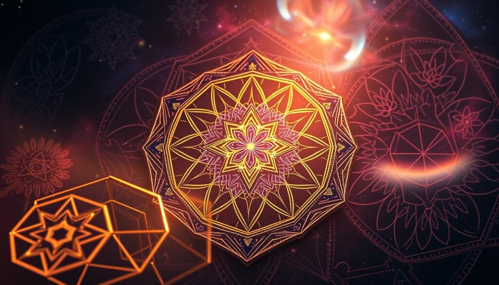 Pleiadian sacred symbols geometric patterns