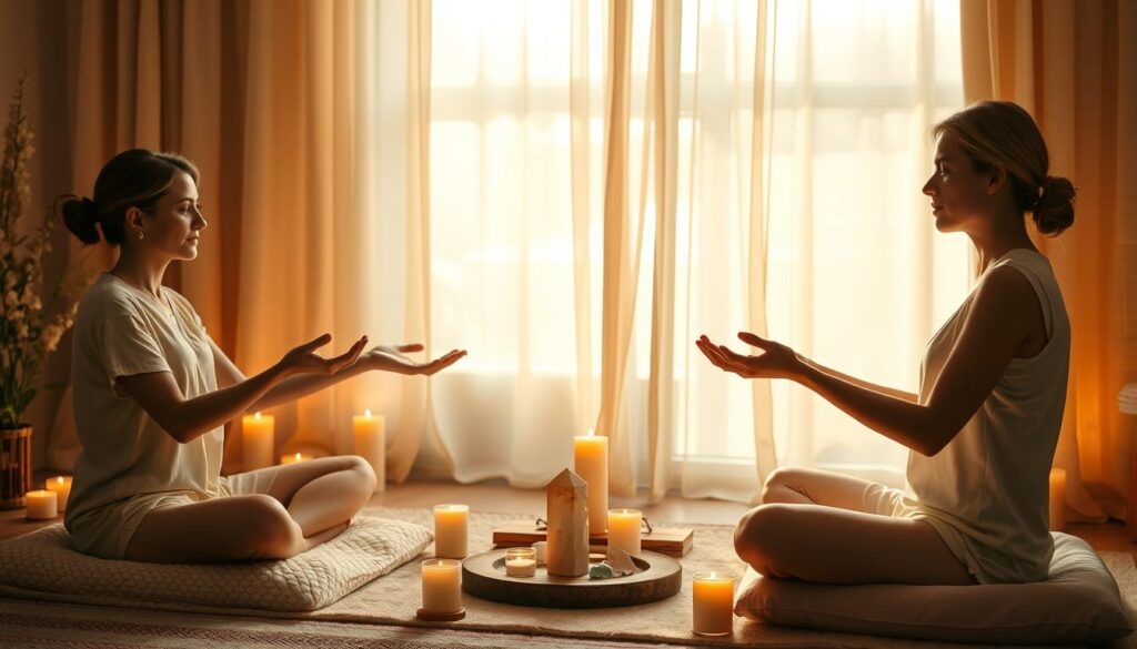 energy healing session