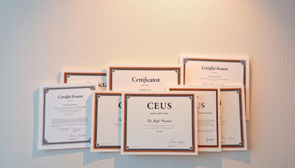 certifications CEUs