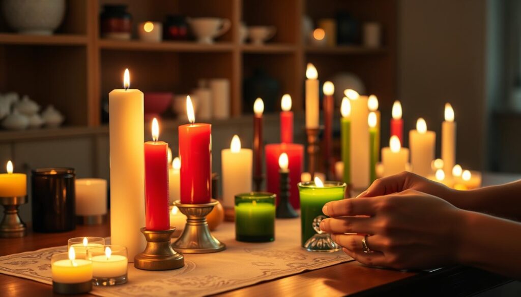 choosing candles used
