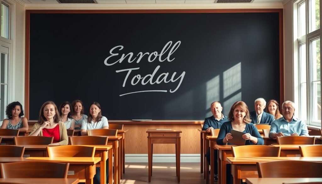 enroll course