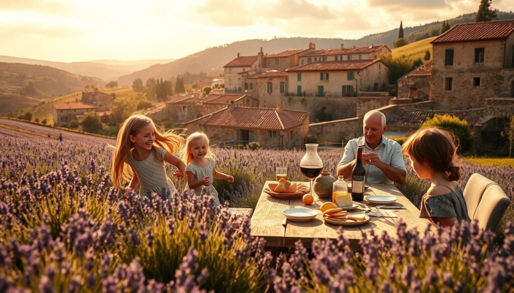 family life in Provence