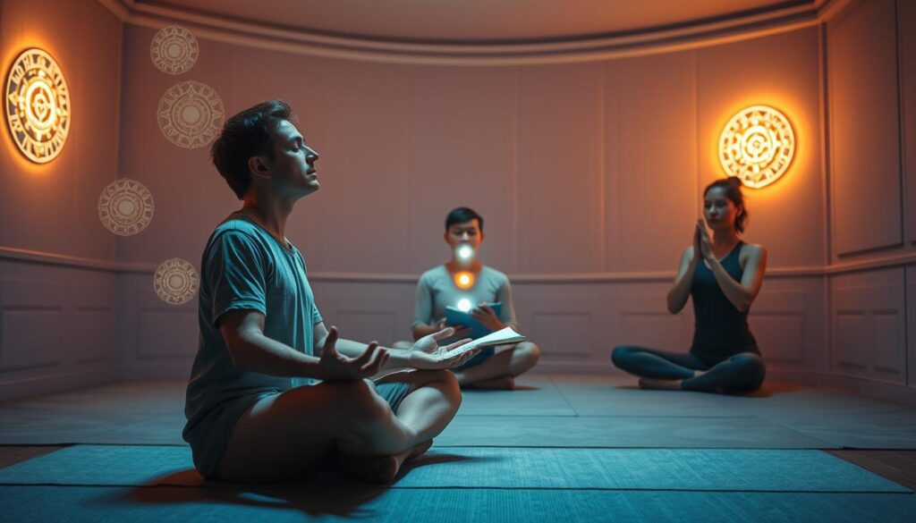 meditation breath work chakras journaling