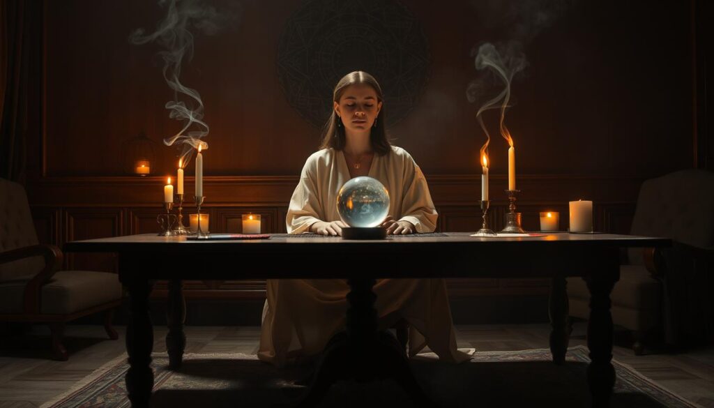 prepare for a psychic reading